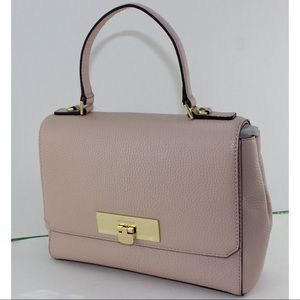 Michael Kors Ballet pink Callie satchel with strap